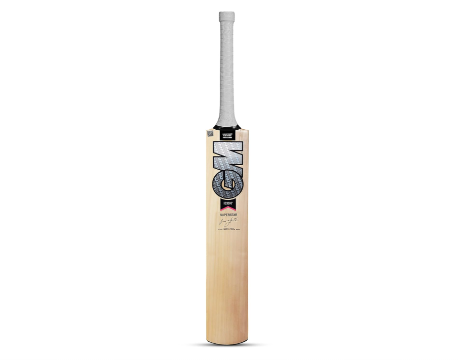 GM Icon Super Star Kashmir Willow Cricket Bat Front