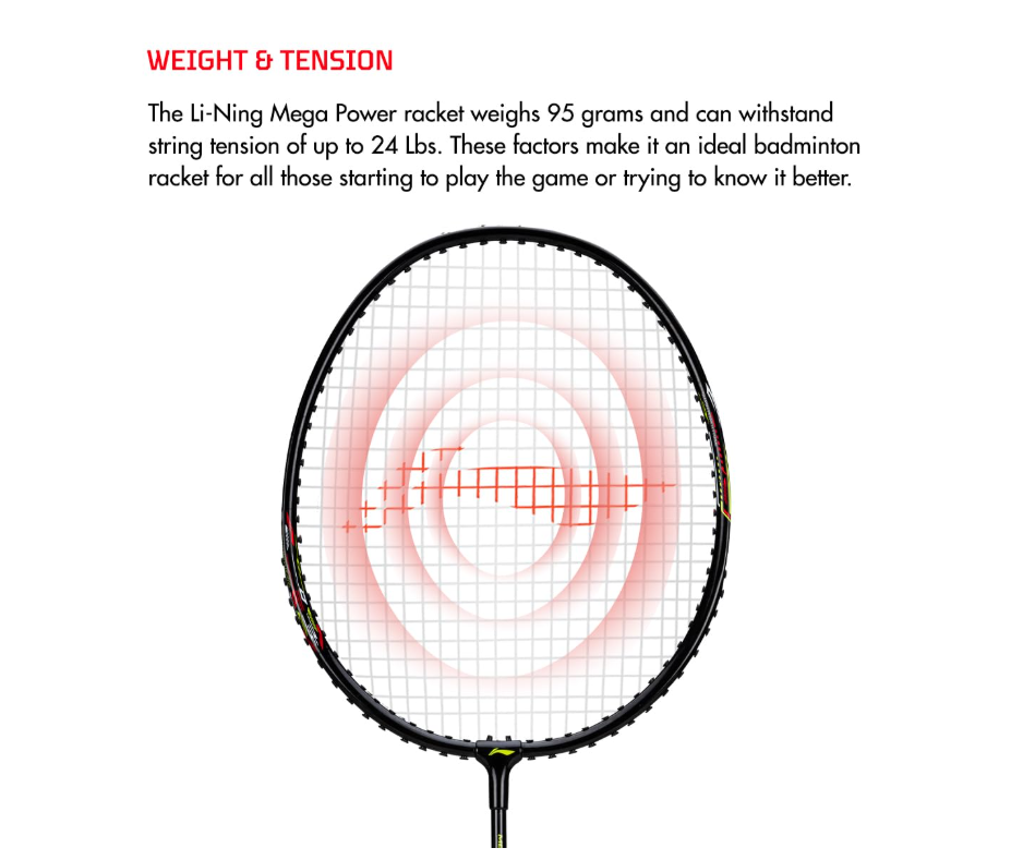 Li-Ning Mega Power Badminton