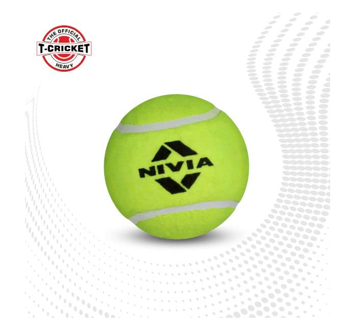 Nivia Heavy Weight Tennis Cricket Ball 1