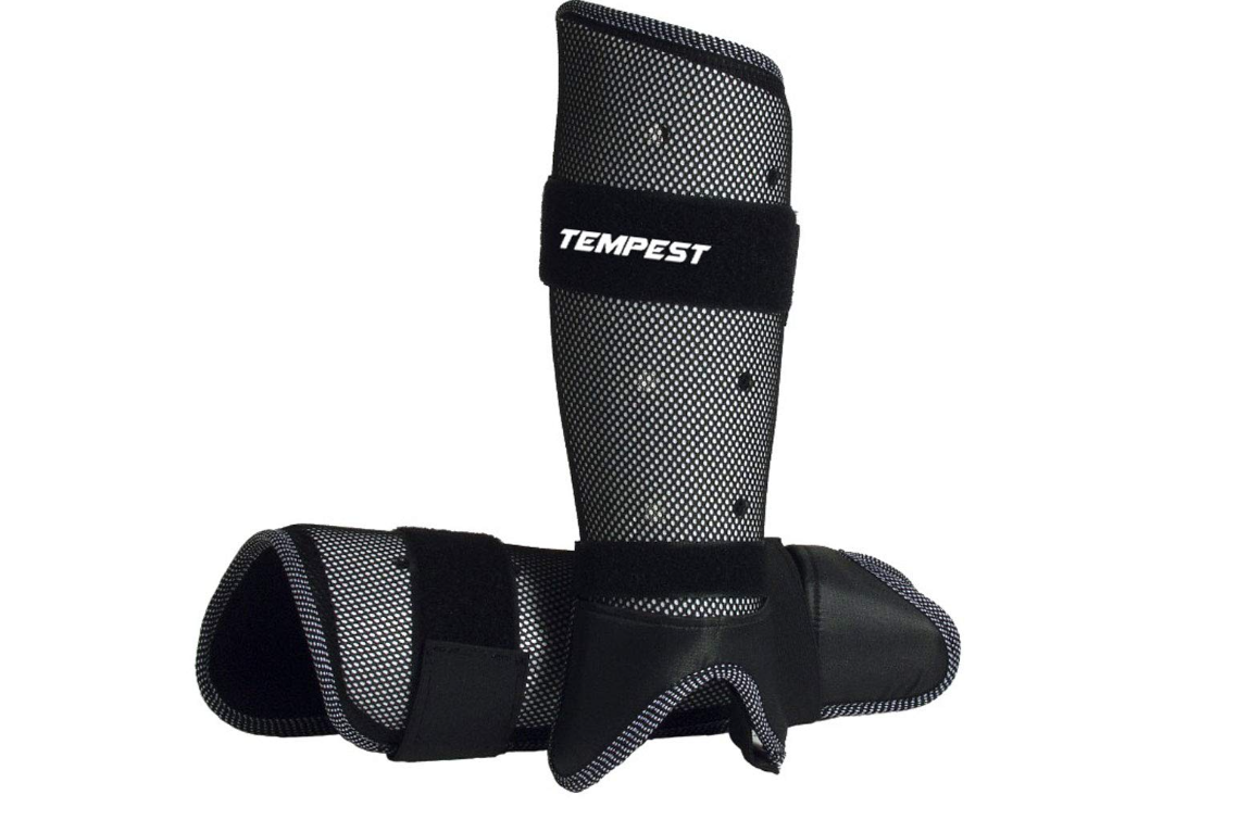 Tempest Astro Plastic Moulded Hockey Shinguard