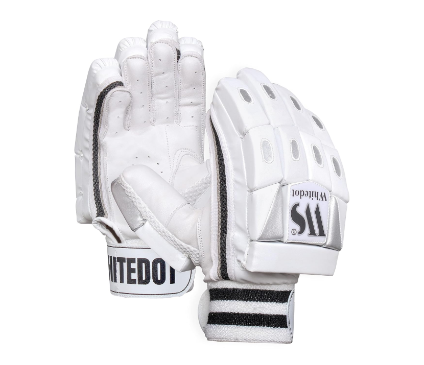 Whitedot Dot Left hand Cricket Batting Gloves